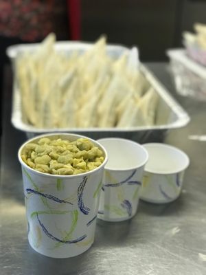 Savannah Beans at Samosa Supreme in Bowie