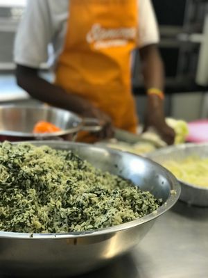 Emerald Rice at Samosa Supreme in Bowie
