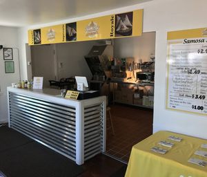 Front of Samosa Storefront at Samosa Supreme in Bowie