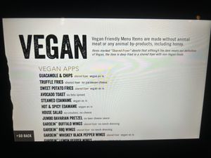 Menu   at Yard House in Roseville