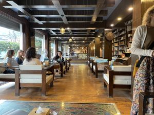 Interior  at BIA Cafe in Kathmandu