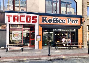 The venue  at The Koffee Pot in Manchester