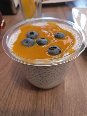 Chia pudding - there's always room for one, divine! at Wegemania in Kielce