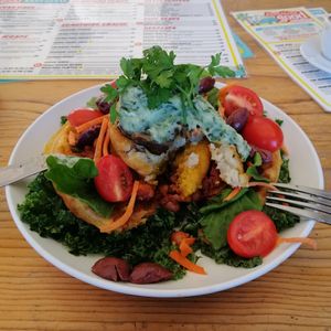 Lighthouse breakfast. at Something Good Roadhouse in Summerstrand