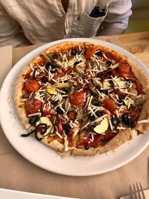 Pizza  at Cafe Del Fin in Toledo