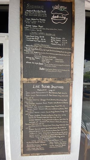   at Apple a Day Store & Cafe in Miami Beach