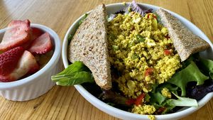 Tofu scramble   at Apple a Day Store & Cafe in Miami Beach