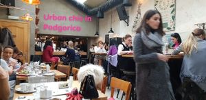 Yummy food or a pot of tea. It's up to you. at Culture Club Strudla in Podgorica