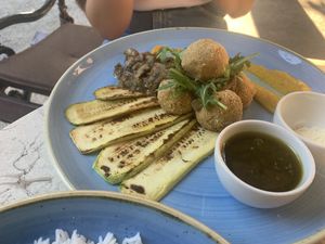 Falafel  at Culture Club Strudla in Podgorica