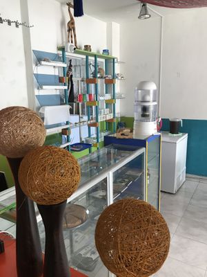 In eating area   at Mandira in Pereira