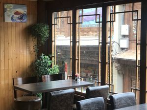 2nd floor at The Olive Bistro in Shangri-la