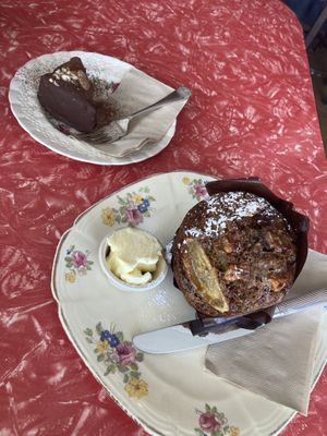 Banana muffin was delicious   at Portershed in Christchurch