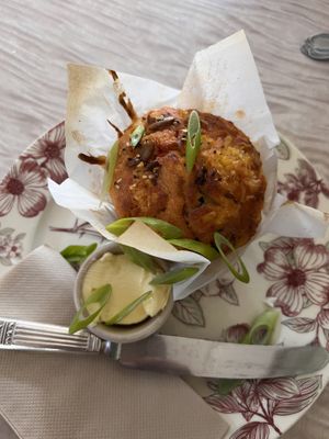 Savory Muffin   at Portershed in Christchurch