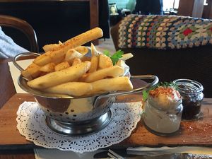 chips  at Portershed in Christchurch