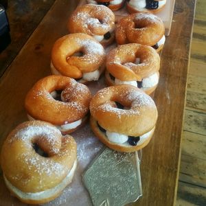 Doughnuts  at Portershed in Christchurch