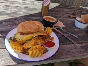 Quarter pounder at Portershed in Christchurch