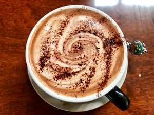 Coconut Mochaccino  at Portershed in Christchurch