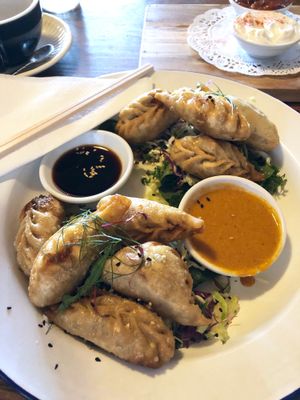 Dumplings  at Portershed in Christchurch