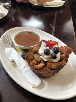 French toast cup at Portershed in Christchurch
