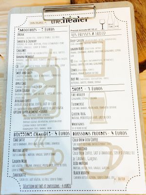 Menu 2 at The Healer in Nice