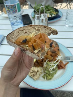 Carrot lox at Landtmann's Jausen Station in Vienna