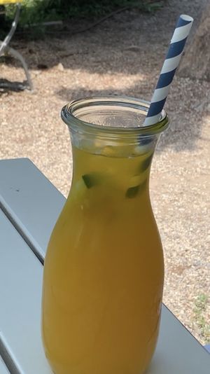 Melone, Gurke, Basilikum at Landtmann's Jausen Station in Vienna