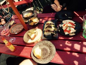 All-vegan spread! at Mammacita in St Andrews