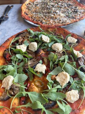 Vegan mezze  at Pizza Express in St Andrews