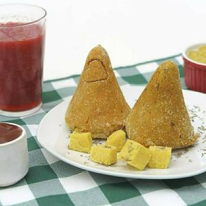 Coxinha! at Casa da Coxinha Vegana in Sao Paulo