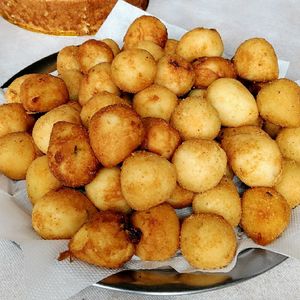 Mini coxinha! 😋 at Casa da Coxinha Vegana in Sao Paulo