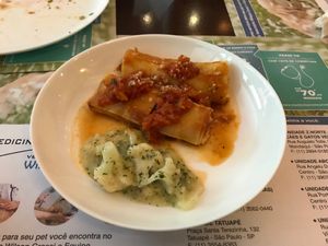 Pasta at Barao Natural - B5 in Sao Paulo