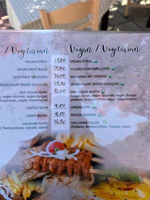 Vegan Selection   at Select in Kos