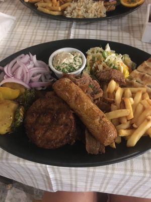 Vegan mixed grill.  at Select in Kos