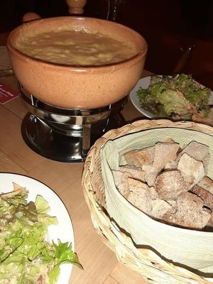 Fondue at Blume Wollbach in Kandern