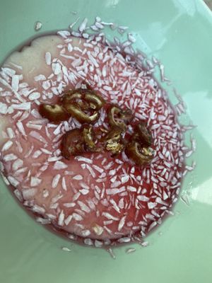 4-Gänge-Menü Israel, Gang 4: Malabi at Blume Wollbach in Kandern