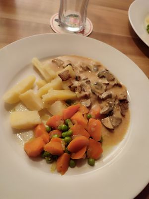 Main course at Blume Wollbach in Kandern