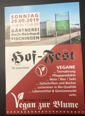 Hoffest  at Blume Wollbach in Kandern