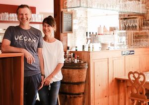 Reimund und Susanne Vogt  at Blume Wollbach in Kandern