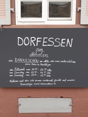 Vegan take away 🥗 at Blume Wollbach in Kandern