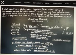 Endlich wieder offen mit neuem Konzept  at Blume Wollbach in Kandern