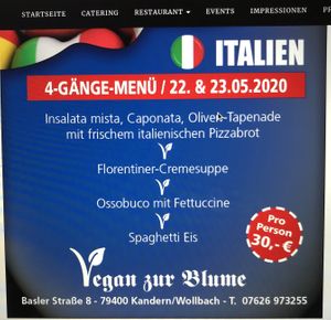 Jedes Wochenende ein neues Land  at Blume Wollbach in Kandern