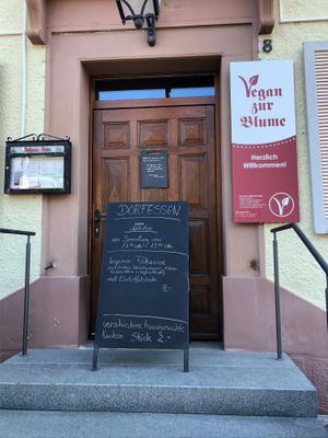 Vegan zum mitnehmen 👍🏼😊 at Blume Wollbach in Kandern