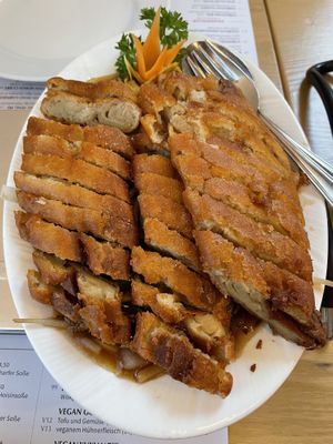 Vegane Ente  at Lotus in Loerrach