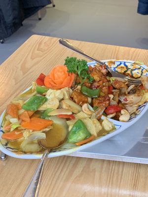 Tofu at Lotus in Loerrach