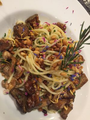 Steinpilz - Trüffel - Spaghetti  at Elke in Rheinfelden