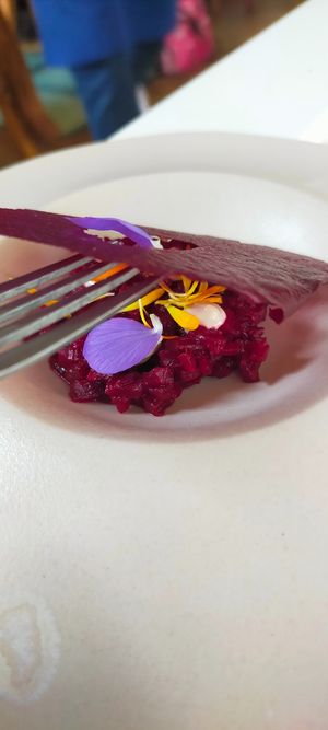 Betterave-kriek at Humus x Hortense in Brussels