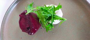 Betterave rhubarbe at Humus x Hortense in Brussels