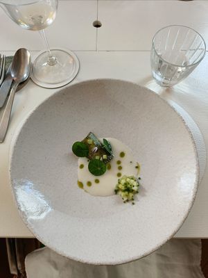 Cucumber something at Humus x Hortense in Brussels