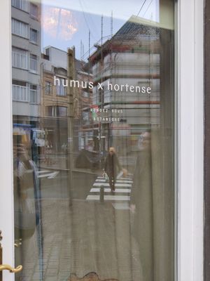 Devanture at Humus x Hortense in Brussels