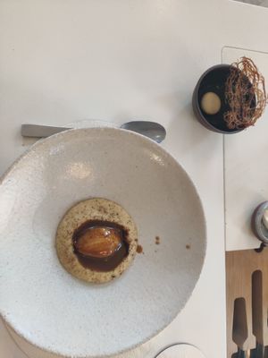 Plat principal at Humus x Hortense in Brussels